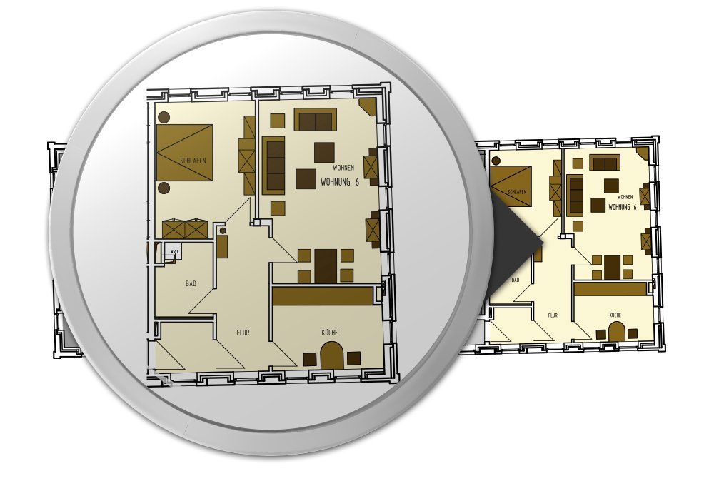 Schöne 2 Zimmer Wohnung im Zentrum von Lohne Image 3